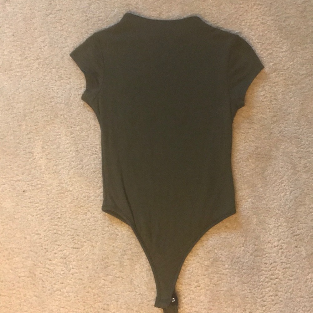 Naked wardrobe short sleeve bodysuit
